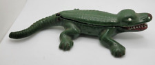 1940s Cast iron Alligator Table Match Safe Keeper Holder Japan Made picture