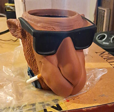 R.J. Reynolds Camel Joe Smooth Character Advertising Mug 1992 Brown Blue picture