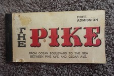 VINTAGE THE PIKE LONG BEACH, CA. TICKET BOOKLET W/ 7 UNUSED TICKETS picture