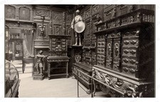 Boston Massachusetts 1902-1903 Museum Interior Carved Panels Standard Postcard picture