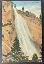 Nevada Falls, Yosemite National Park Vintage Postcard picture