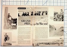 1964 Cycle Magazine Grand Prix Motorcycle Race Rosarito Beach Baja Article picture