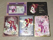 Cherry Jubilee & Cheerilee My Little Pony Kayou Mixed 5 Card Lot picture