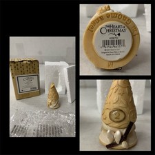 Heart Of Christmas Karen Hahn Enesco Santa Gnome #2 Stars “I’m Gnome Angel” 2.5