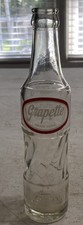 Vintage Grapette Camden ARK Soda Bottle 8oz Normal Illinois 1957 picture