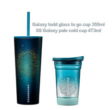 Starbucks Korea 2020 SS galaxy pale coldcup + todd glass cup / EMS Fast shipping picture