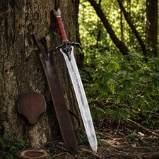 Handmade Conan Father's Sword Barbarian Forged Steel Replica Collectible Gift bf picture
