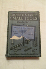 1938 Brown & Sharpe Small Tools Catalog No. 33 Vintage Book picture