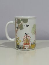 Vintage Otigiri Mug Coffee Mug Tea Drinker Gift Garden Scene Collector Rare Find picture