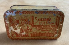 Antique Advertising Tobacco Tin, Early 1900’s, Sultan’s Cut Plug picture