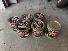 Vintage Tongue Splashers 90s Nostalgia Bubble Gum Neon Paint Can Candy Container picture