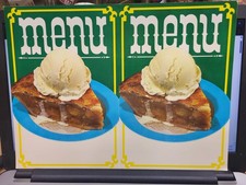 Lot of 12 Vintage Ice Cream Counter Menus picture