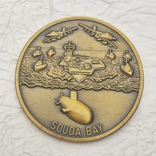 Souda Bay Naval Base Crete Greece Challenge Coin picture