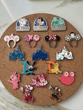 Hidden Mickey Disney Pins 2025 Disneyland Wave A - You Pick✨ picture