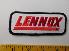 LENNOX HEATING AIRCONDITIONING  VINTAGE PATCH EMPLOYEE BADGE ADVERTISING picture