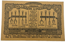 Athens PA 1954 Rolfe's Atlantic Firestone Service Gas (14) Coupons Rogers-Oneida picture