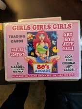 ART BY JEFF EGLI Full Box Of Trading Cards picture