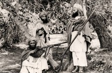 Kuki-Khel Tribesmen Of India 1935 OLD PHOTO picture