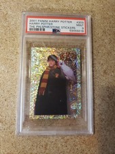 👑2001 Panini Sticker Prizm Harry Potter The Philosopher's  Stone RC PSA 9 MINT picture