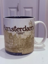 Starbucks mug GLOBAL ICON CITY discontinued collection: Amsterdam 16 oz picture