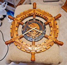 HAND CRAFTED MEXICAN THEMED MARITIME CLOCK picture