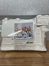 NEW California Creations 97009 Traveler's Motel DIY Plaster Christmas Village picture