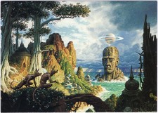 Flights of Fantasy #32 The Watchman Tim Hildebrandt 1994 Single Card picture