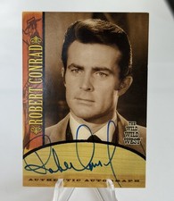 THE WILD WILD WEST ROBERT CONRAD AUTOGRAPH  RITTENHOUSE #A1 SIGNED CARD picture
