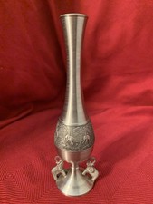 Oriental Pewter Elephant Vase Dinnerware 8