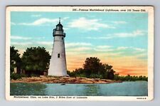 Marblehead OH-Ohio, Marblehead Lighthouse, Antique Vintage Souvenir Postcard picture
