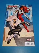 Jackpot and Black Cat #1 Rare 1:25 Lobos variant NM Gem wow picture