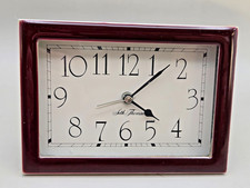 Vintage Seth Thomas Alarm Clock Model 3-4 Art Deco Style Works Great picture