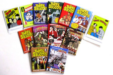 THREE  STOOGES TRADING CARDS LOT 13 SEALED PACKS-59 RE-ISSUE-FTCC 1&2-MOVIES+ picture
