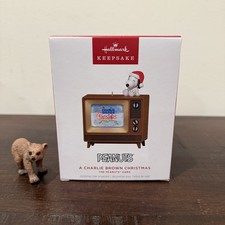 2026 Hallmark The Peanuts Gang A Charlie Brown Christmas Ornament TV Video Sound picture