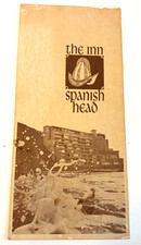 Vintage 1976 The Inn at Spanish Head Menu Lincoln City Oregon Coast Restaurant picture