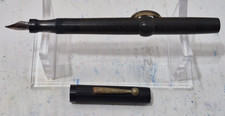 Vintage Faichney Conklins Crescent-Filler Fountain Pen Dark Body/14K Nib picture