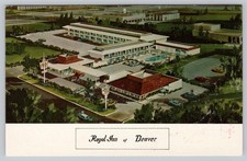 Royal Inn of Denver, Aerial View Hotel Motel, Wheat Ridge CO Colorado Postcard picture