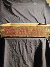 Vintage Royal Crown Cola Wood Crate Diet Rite Nehi Chicago 1970 Bottle Carrier picture