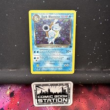 Dark Blastoise 3/82 2000 Pokemon WOTC Unlimited Holo Team Rocket Mitsuhiro KD picture
