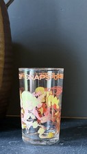 Vtg 1974 Welch's Looney Tunes Jelly Glass Speedy Snaps Up Cheese Bugs Bottom picture