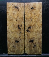 Stabilized Amboyna Burl Wood - Knife Making Handle Material picture