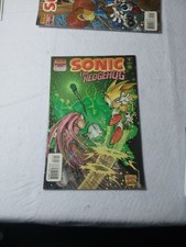 SONIC The HEDGEHOG Comic Book #56 March 1998 SUPER SONIC HYPER KNUCKLES Bag GD+ picture
