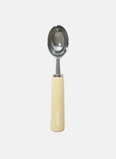 Greg Natale Floral Ice Cream Scoop, Yellow Ceramic, Designer Tableware New picture
