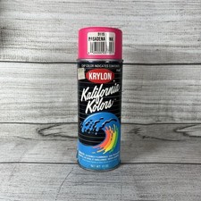 Vintage KRYLON KALIFORNIA KOLORS 3115 PASADENA PINK SPRAY PAINT CANS Collector picture