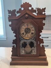 Antique Gilbert Gingerbread Clock picture