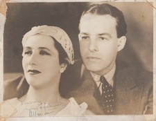 Alfred Lunt (d1977) & Lynn Fontanne (d1983)-Vintage Signed AUTOGRAPH 8x10 Photo picture