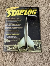 Vintage 1976 Starlog Magazine 1st Ever Star Wars Mention RARE VG+  picture