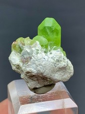 11 Gm Natural Raw Terminated Green Olivine Peridot Crystal Specimen @ Pakistan picture
