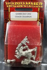 Warhammer Fantasy Games Day 2002 Champion of Chaos Metal NEW & SEALED picture