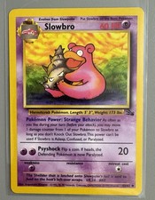 Vintage 1999 Pokemon Fossil Set - Slowbro Non Holo picture